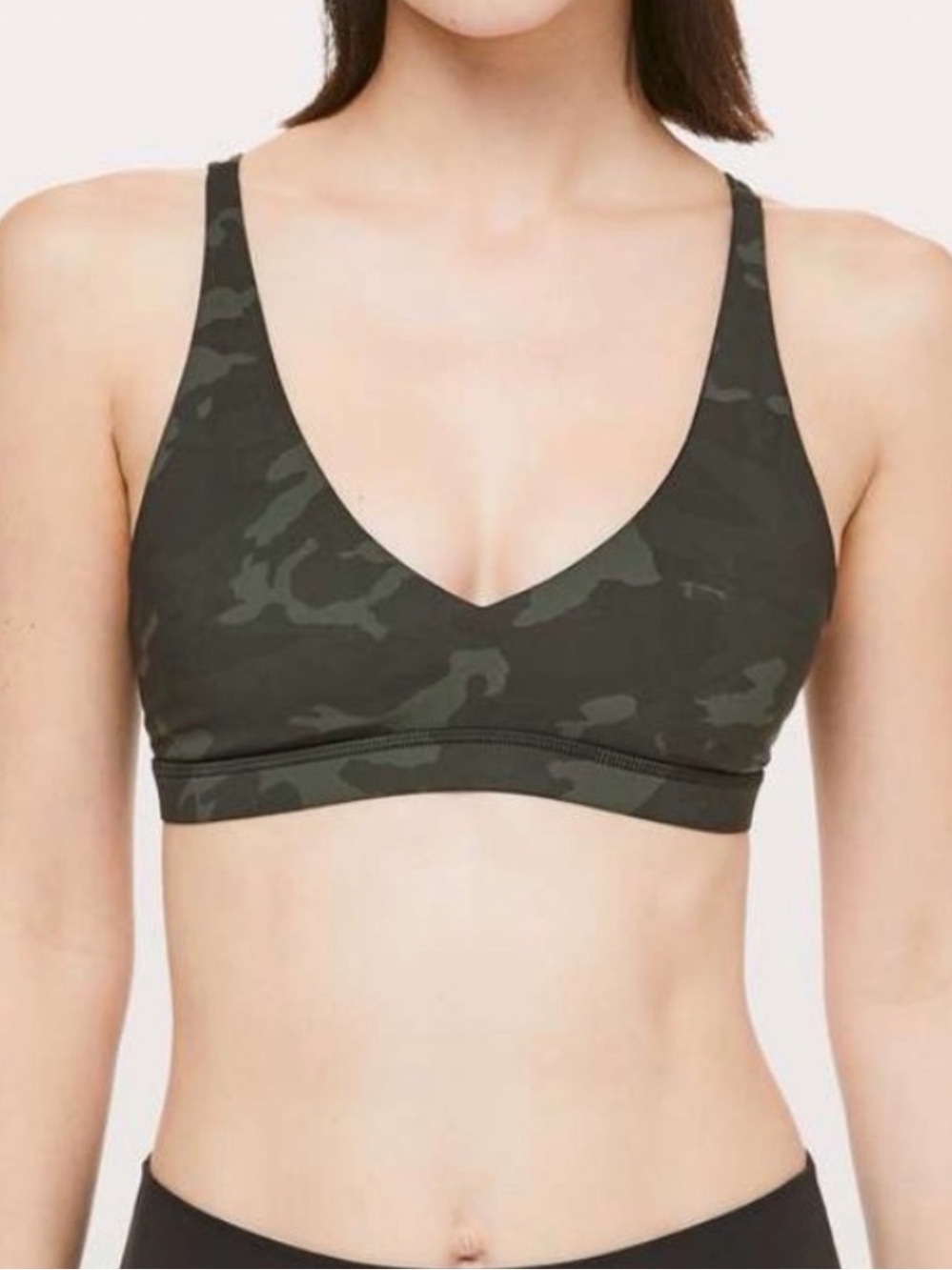 Lululemon Freely Flexed Camo Bra